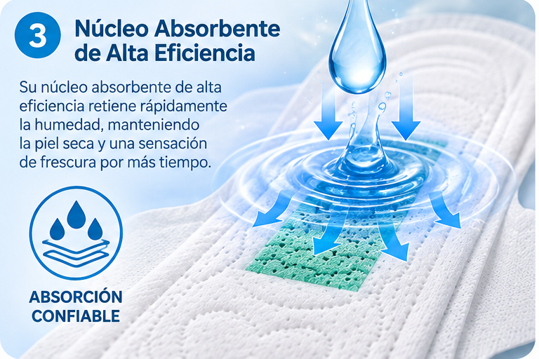 Núcleo Absorbente de Alta Eficiencia